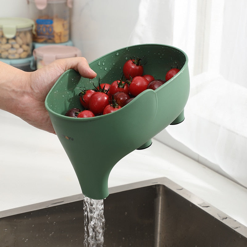 BowLift | Elephant Easy Drain Sink Basket