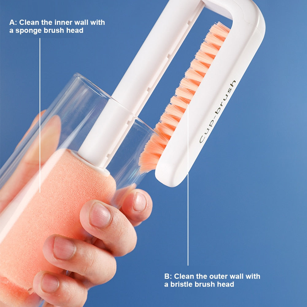 BowLift | Long Handle Easy Spotless Bottle Cleaner Brush