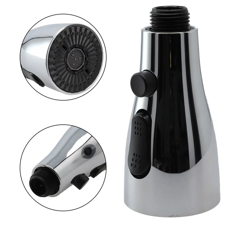 HydroFlex ProSpray – 3-way spray kitchen faucet replacement nozzle Bowlift