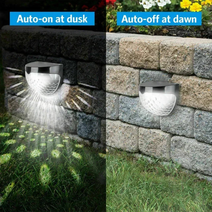 BowLift | Outdoor Waterproof Solar LED Patio Wall Lamp