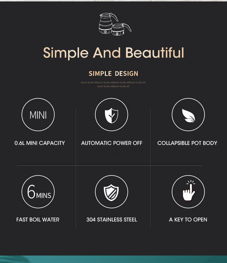 BowLift | Foldable Teakettle Kettle
