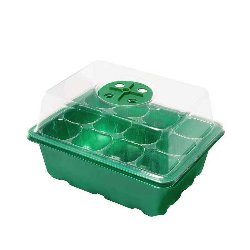 BowLift | 12-Cell Plastic Seedling Starter Tray for Succulent and Garden Seeds