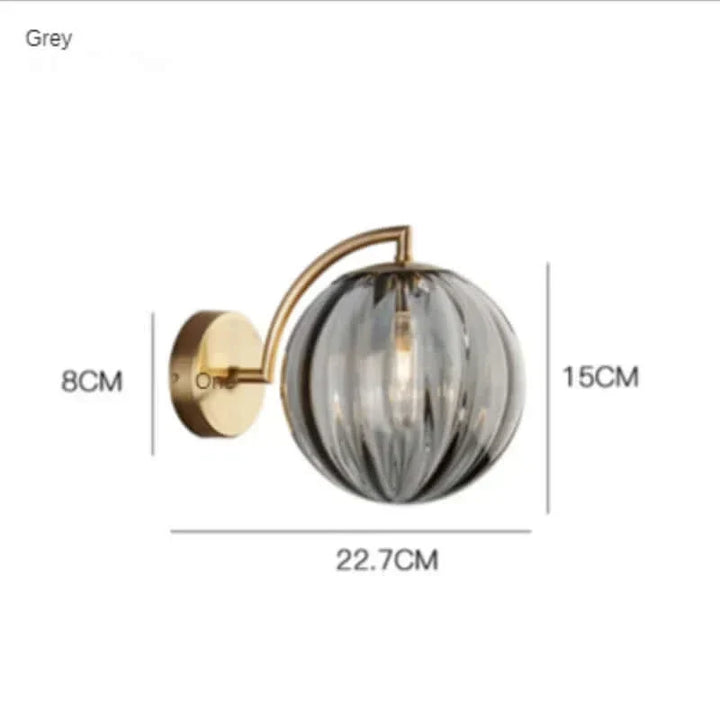 BowLift | Colorful Glass Modern Wall Lamp