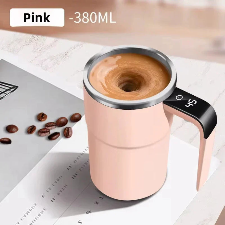 BowLift | Digital Temperature Display Self Stirring Coffee Mug