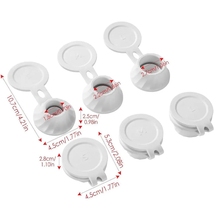 BowLift | Dropfinity Bottle Caps | Leak-proof & Resource-saving | Universally Usable