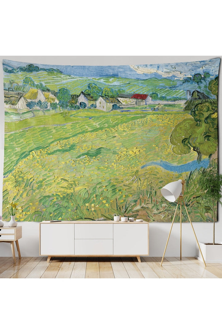 Gogh Landscape Rug | Bowlift