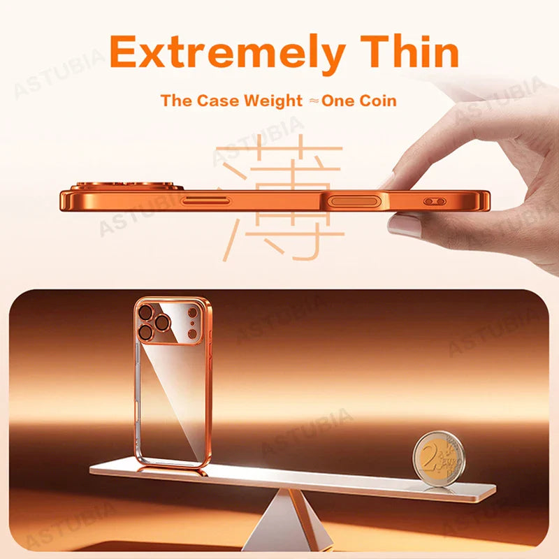 BowLift | Shockproof Luxury Plating iPhone Case