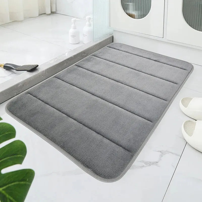 BowLift | Coral Velvet Non-Slip Bath Mat Quick