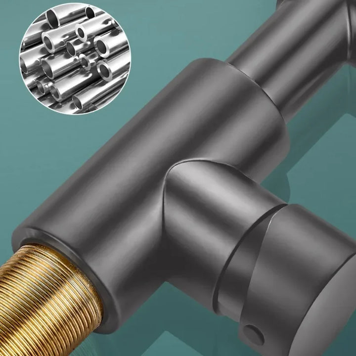 BowLift | Splash-Proof Mechanical Universal Rotatable Arm Faucet