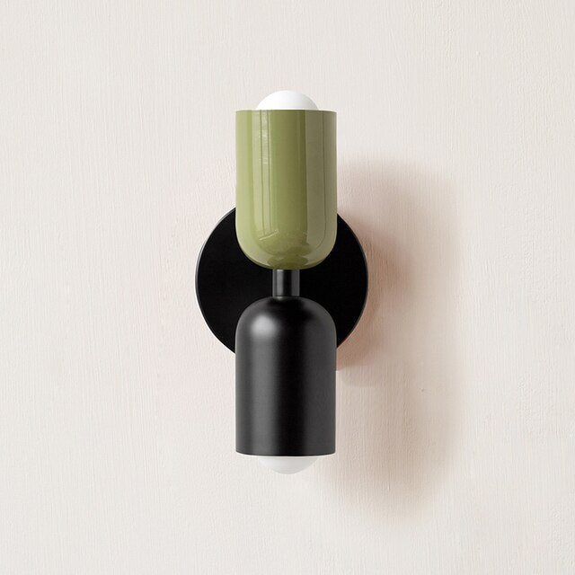 BowLift | Cream Double-Head LED Wall Lights