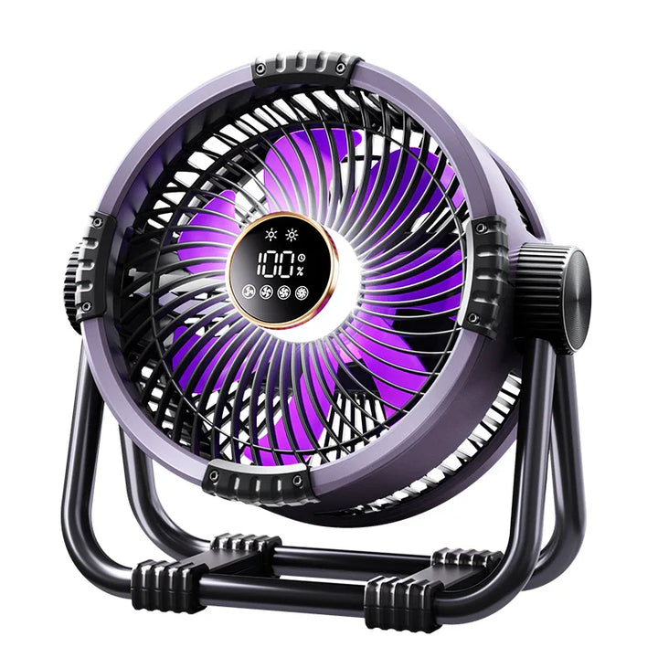 BowLift | AEROLIA NightCool | 4-in-1 Fan & Night Light | 20000mAh Battery | Usable Hanging & Standing