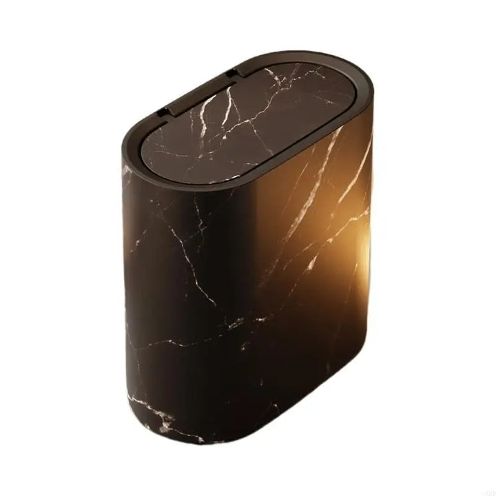 EcoHide Compact Trash Can with Hidden Lid Bowlift