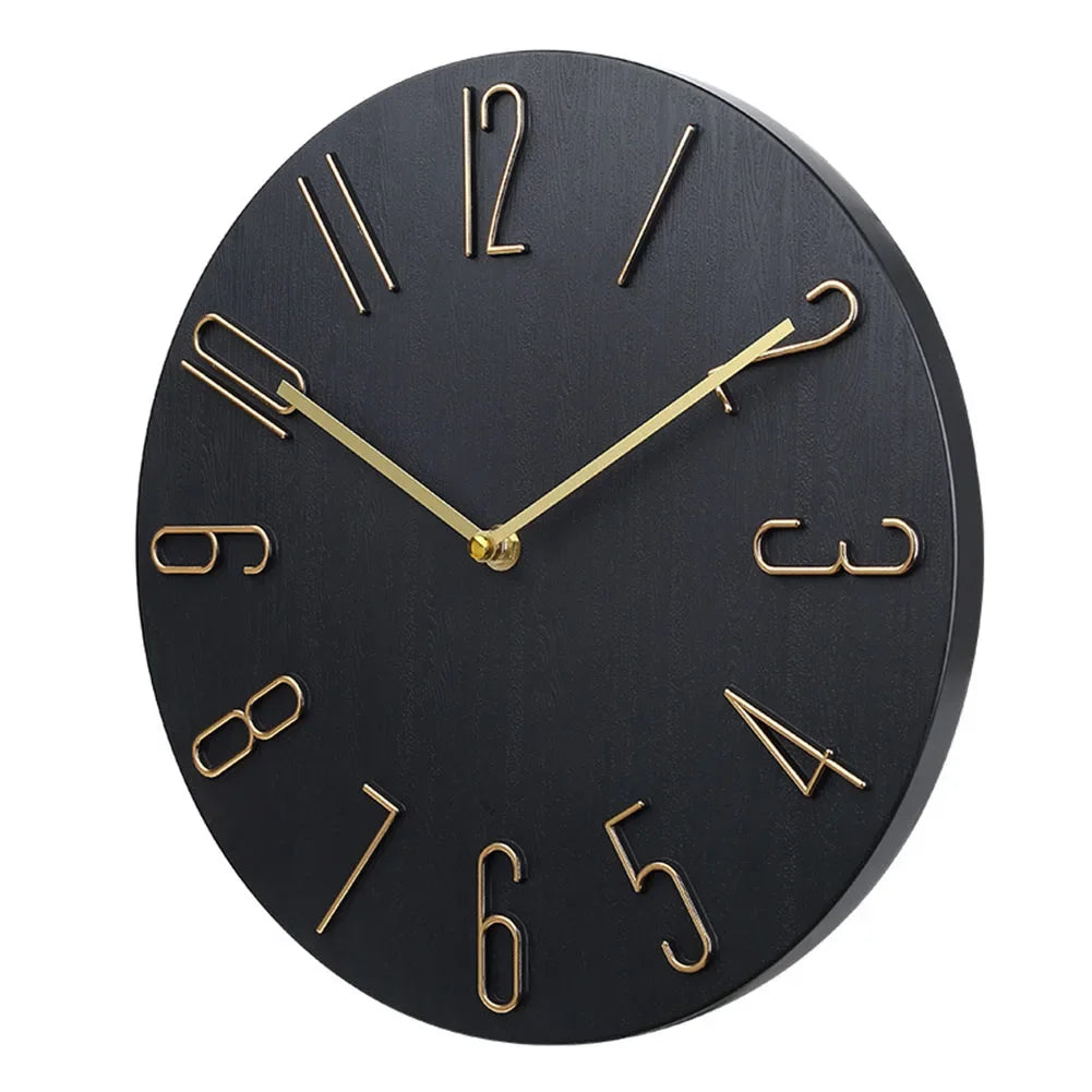 BowLift | QuartzLine | Simple, minimalist wall clock