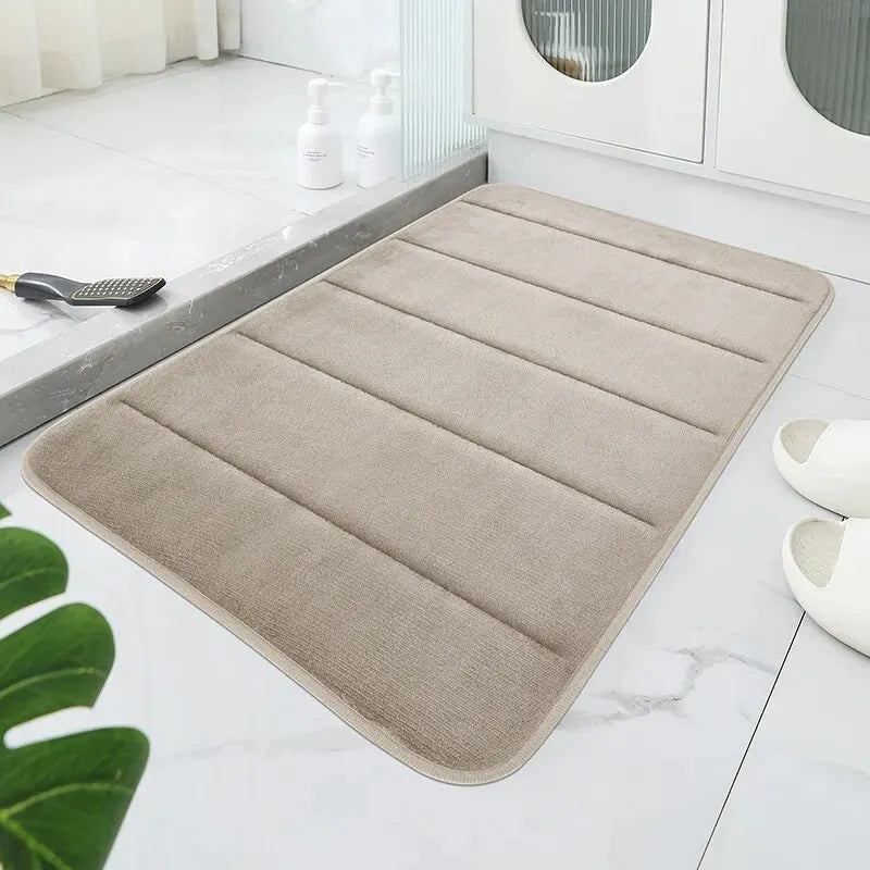 BowLift | Coral Velvet Non-Slip Bath Mat Quick
