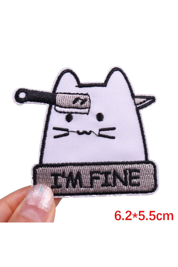 Ghost Style Embroidered Patch | Bowlift