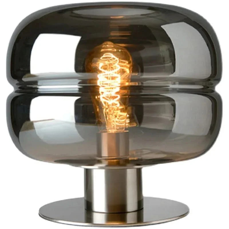 BowLift | Scandinavian Glass Table Lamp – AuroraForm E27