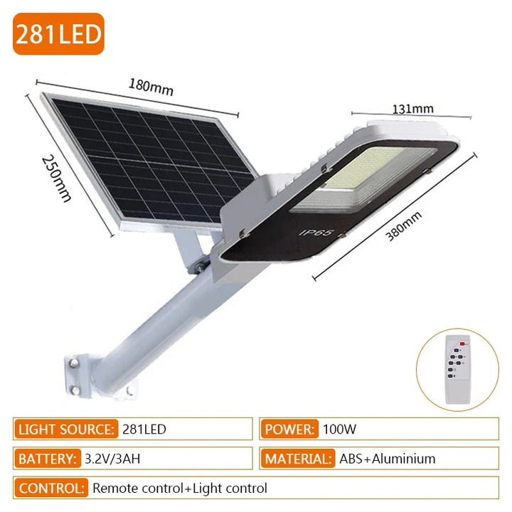 BowLift | Heavy-Duty Outdoor Solar Security Waterproof Light