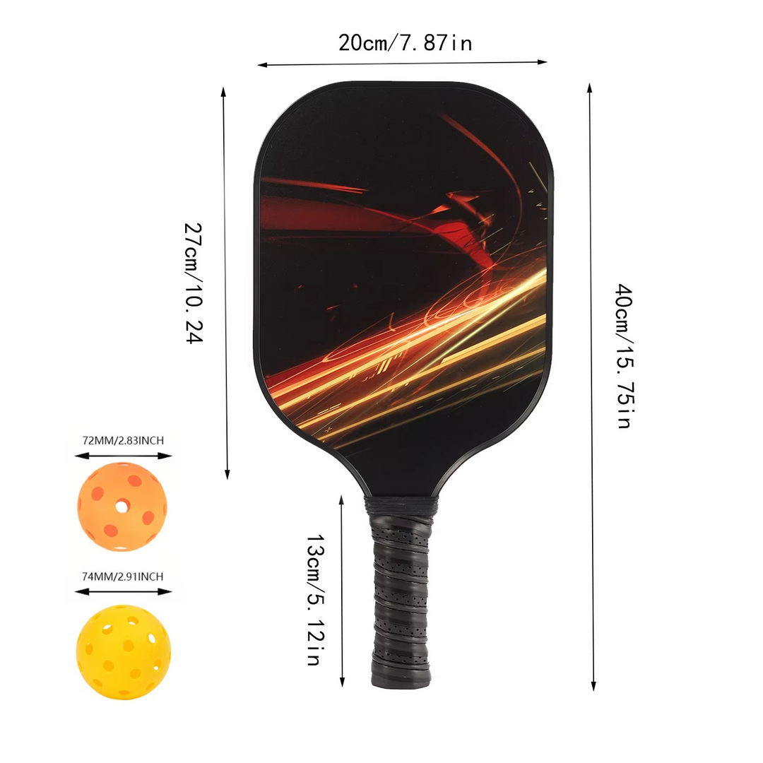 BowLift | USAPA Approved Graphite Pickleball Paddle Set for Outdoor Play