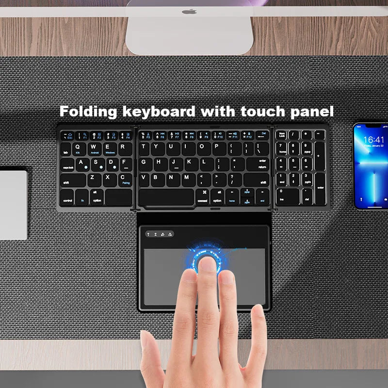 BowLift | Foldable Mini Wireless Touchpad Keyboard