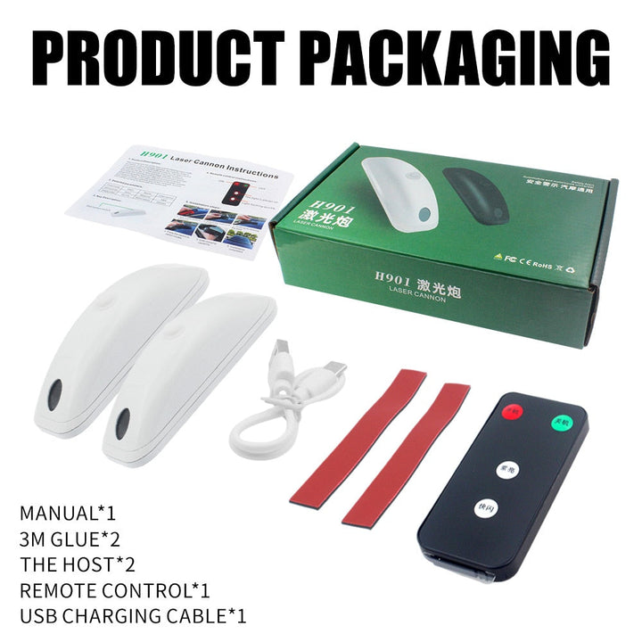 BowLift | Road Laser Remote Control Car Alert Lighting System