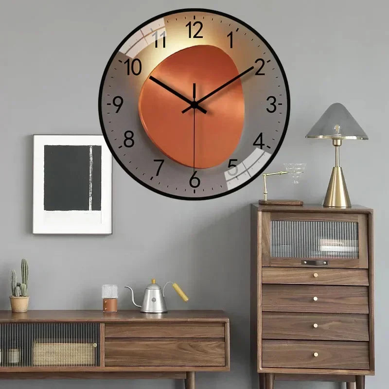 BowLift | SilentTime – Digital Wall Clock in Classic Style