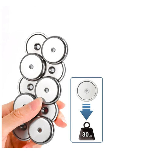 BowLift | Strong Hold Round Base Mountable Magnet