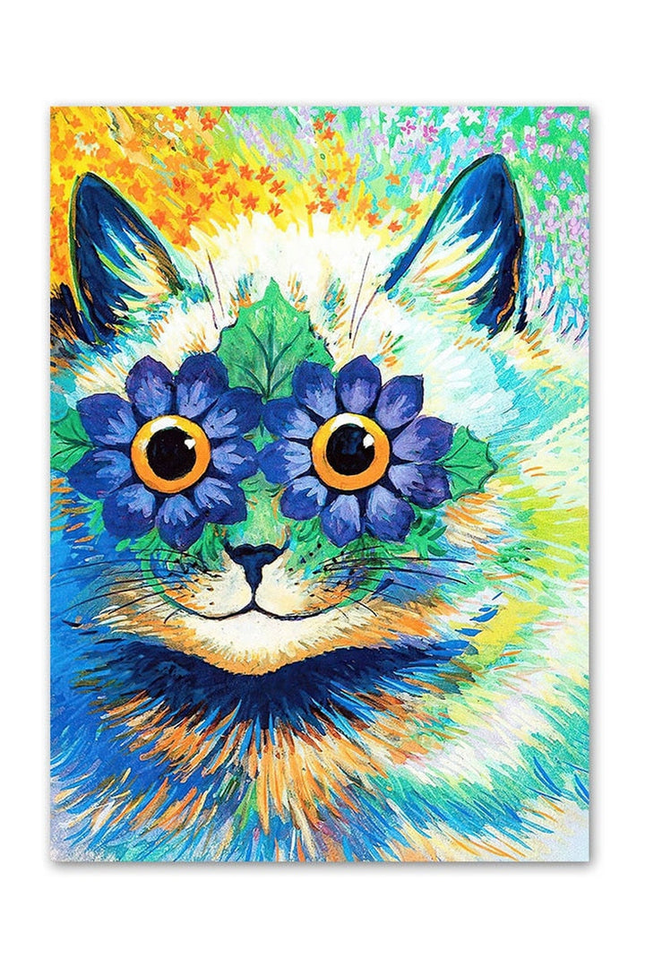 Wain Cats Psychedelic Poster | Bowlift