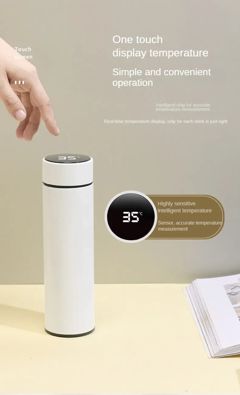 BowLift | Digital Temperature Display Bottle