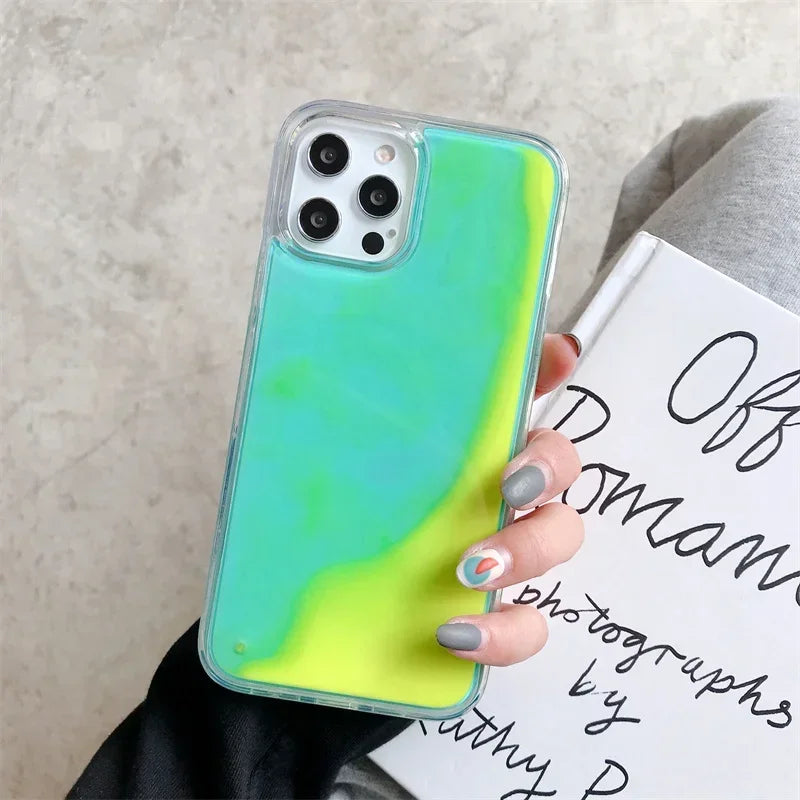 BowLift | Luminous Quicksand iPhone Case