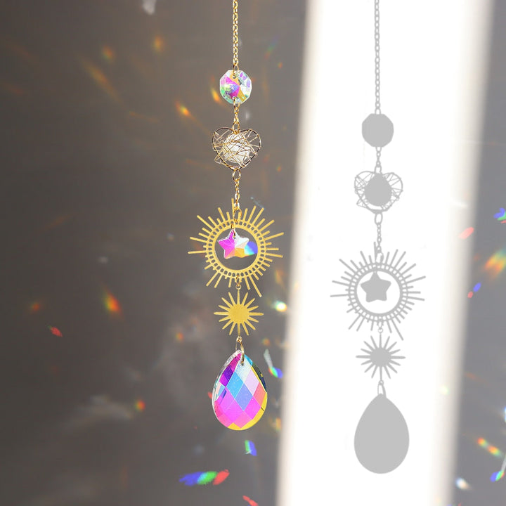 BowLift | Dream Combo Symphony Crystal Wind Chime Moon Sun Catcher