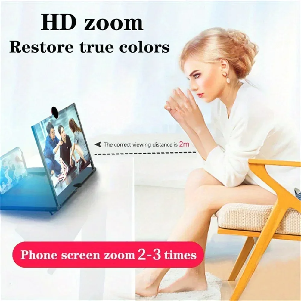 BowLift | Phone Screen Magnifier – Portable 10 Inch Smartphone Projector