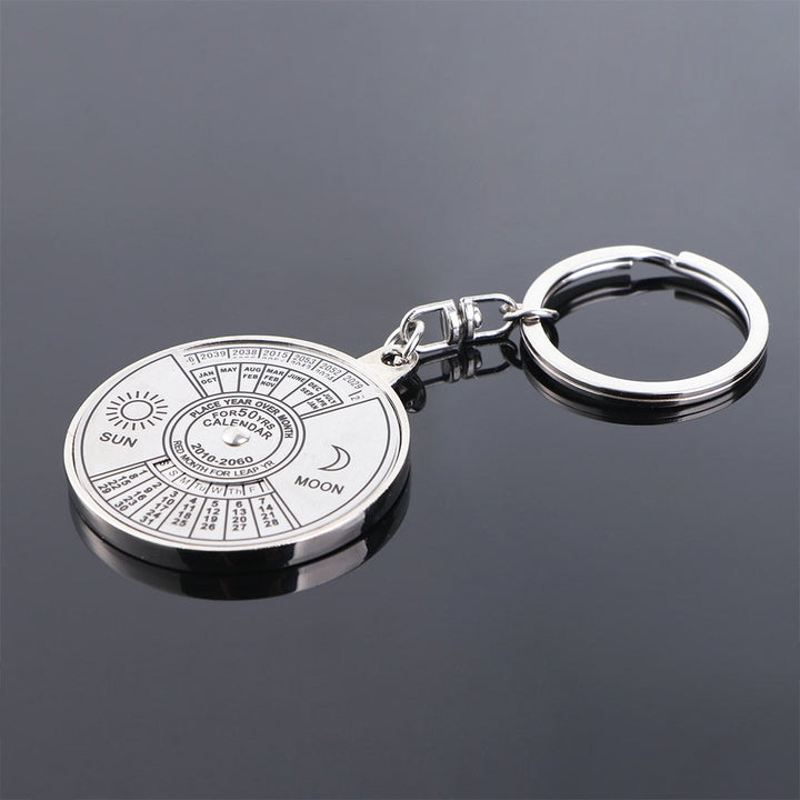 BowLift | Creative Time Portal Mini Metal Calendar Keychain