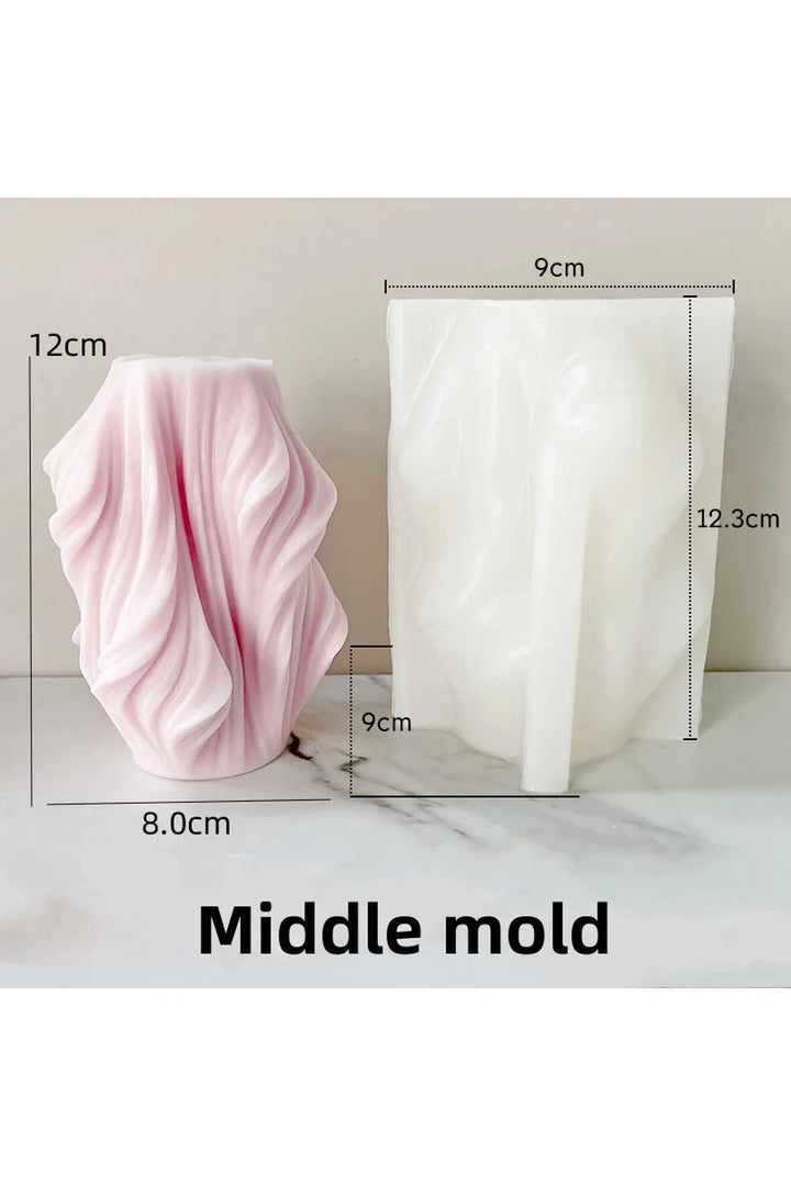 Wave candle shape DIY | Bowlift