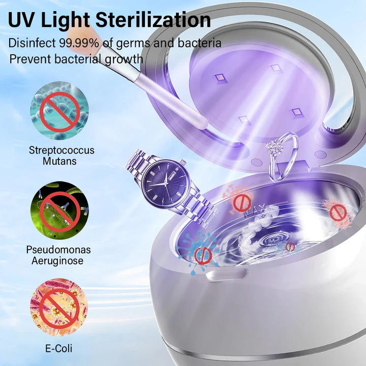 BowLift | Mini Portable UV Ultrasonic Cleaner