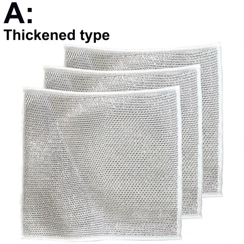 BowLift | Non-Stick Iron Wipe Double Layer Wire Cleaning Cloth