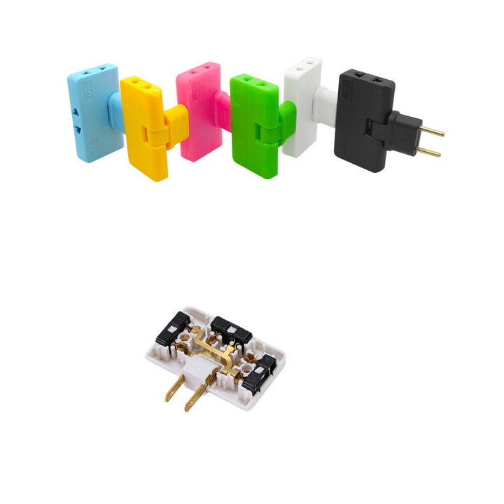 BowLift | Foldable Tri-Plug Anywhere Charge Adapter