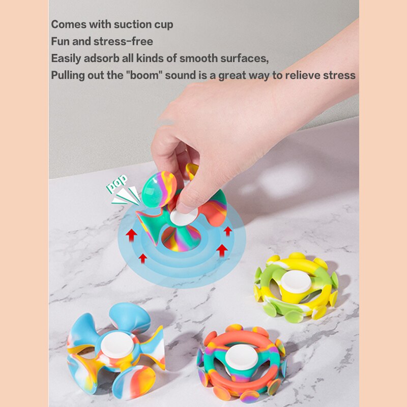 BowLift | Anti-stress Silicone Colorful Hand Spinner