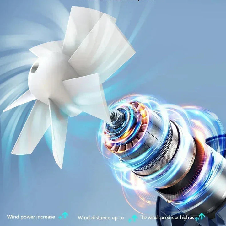 BowLift | Wearable Clip-On Cooling Mini Powerful Fan