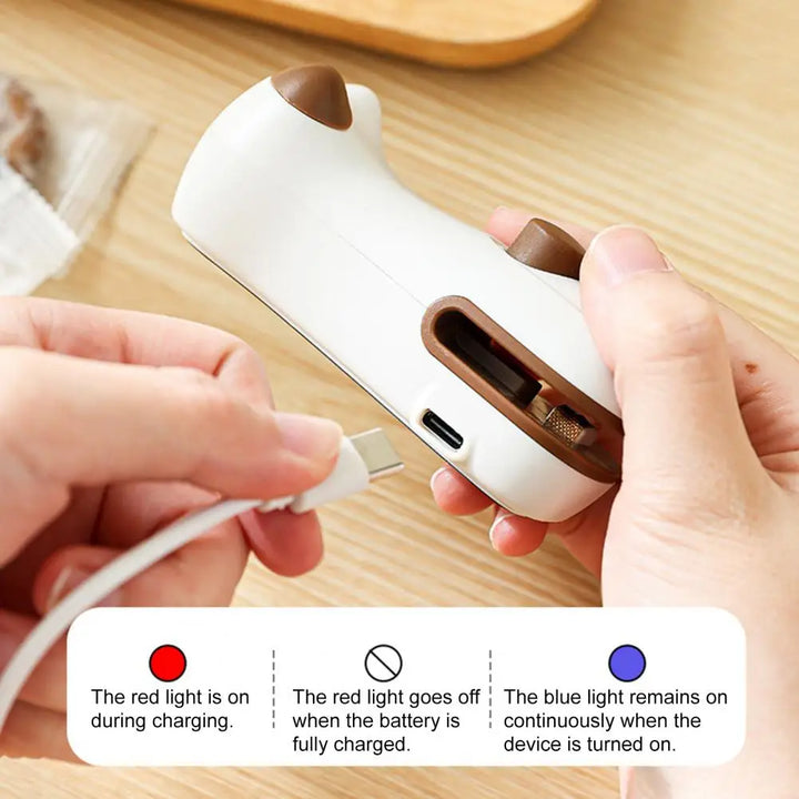 BowLift | Double Power Rechargeable Magnetic Sealing & Cutter