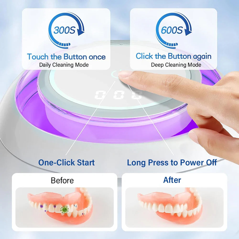 BowLift | Mini Portable UV Ultrasonic Cleaner
