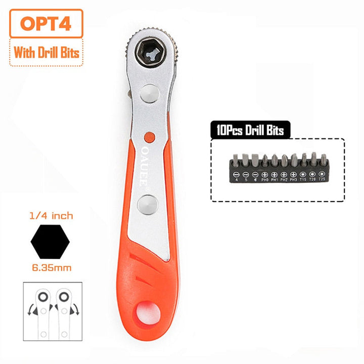 BowLift | Mini Quick Hexagon Ratchet Wrench Tool