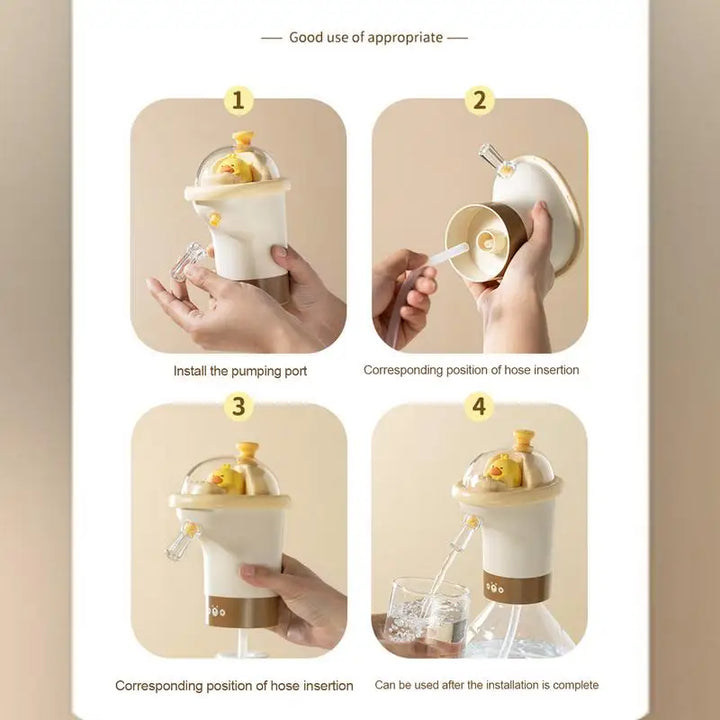 BowLift | Cute Animals Quick Dispensing Automatic Drink Dispenser