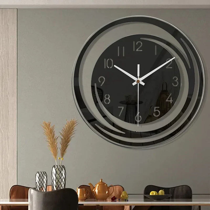 BowLift | Modern wall clock with minimalist design