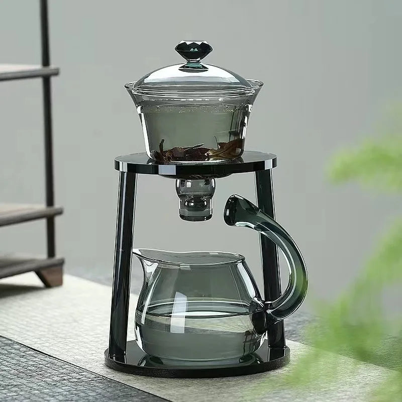 BowLift | Smooth Arch Glass Magnetic Teapot Set