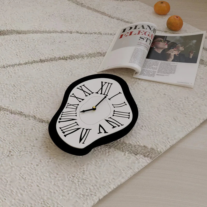 BowLift | Surreal melting nordic wall clock
