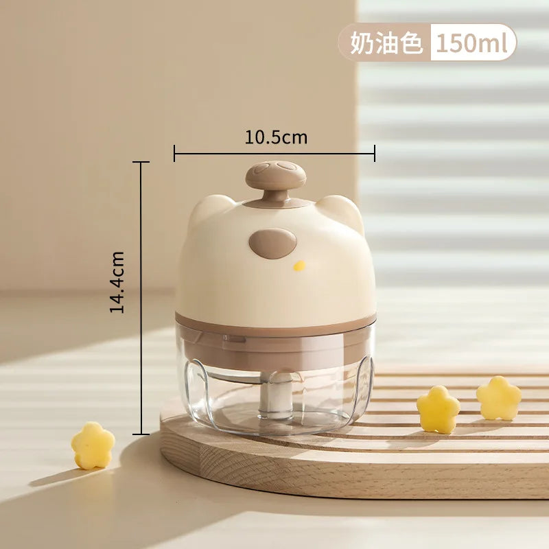 BowLift | Cute Bear Rechargeable Anti-Slip Electric Grinder