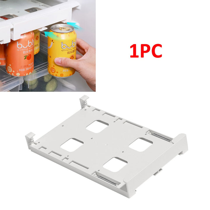 BowLift | Refrigerator Beverage Organizer Slide Rack