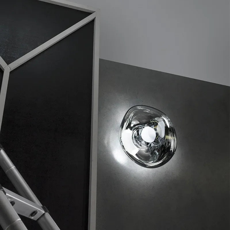BowLift | Modern Lava Wall Lamp in Scandinavian Style