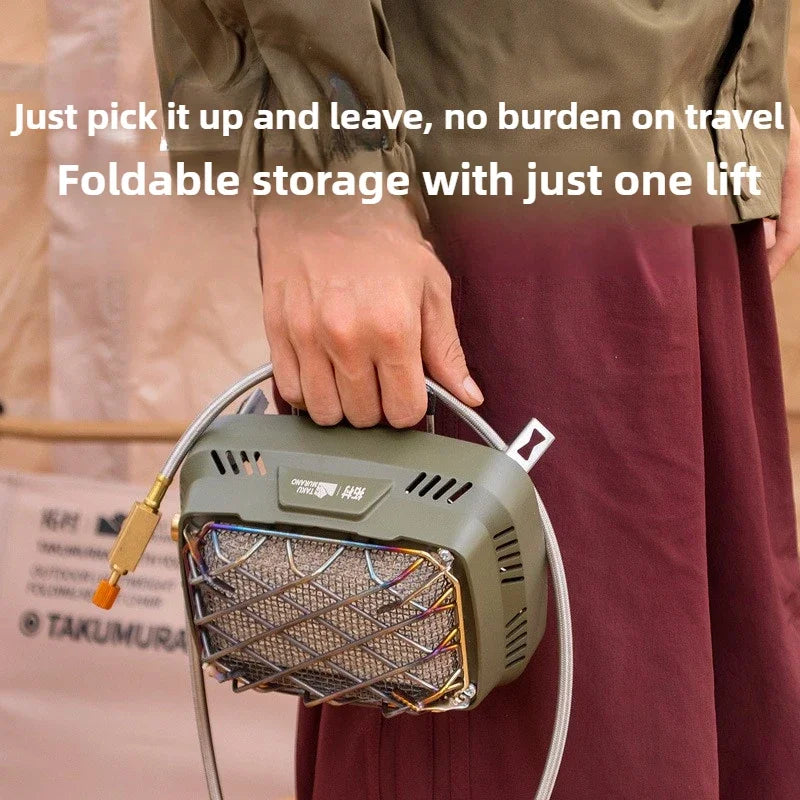 BowLift | Portable Nomad Camping Stove Multi-Purpose Heater