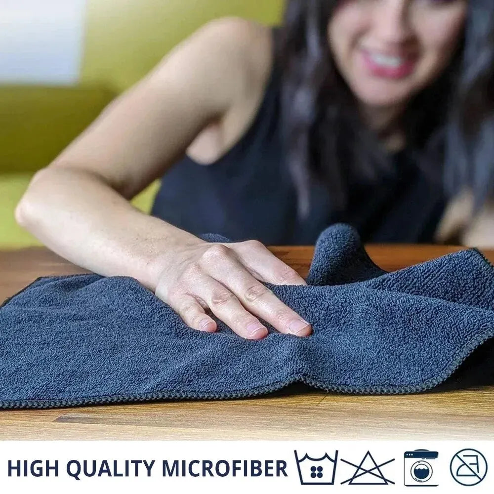 BowLift | Microfiber Car Cleaning Cloths Set (10 pieces)